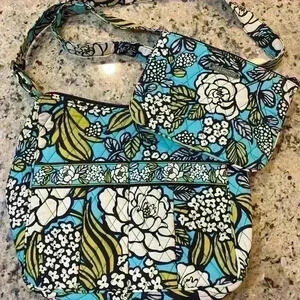 Vera Bradley Crossbody & Cosmetic Bag